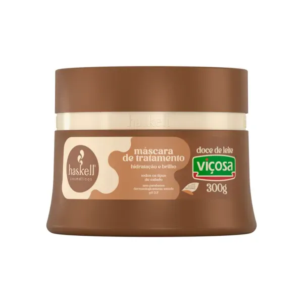 16375 - Mascara de Tratamento Doce de Leite 300g Haskell 16375 - Mascara de Tratamento Doce de Leite 300g Haskell